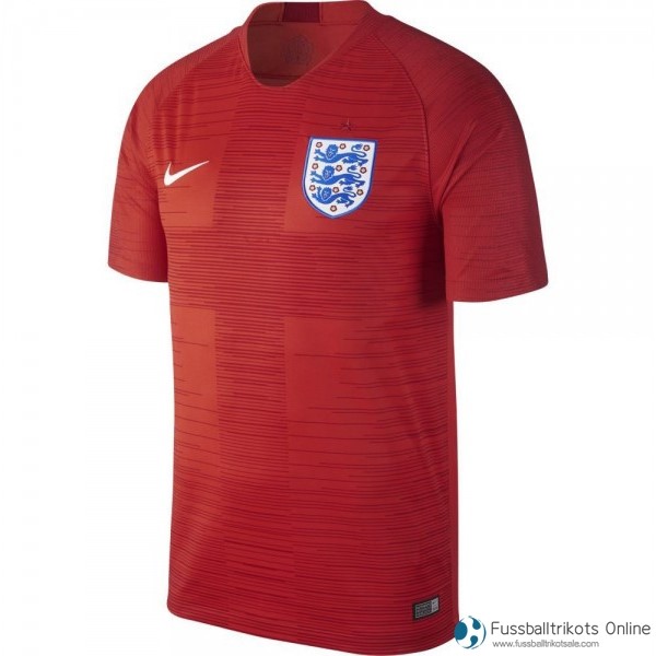 England Trikot Auswarts 2018 Rote Fussballtrikots Günstig